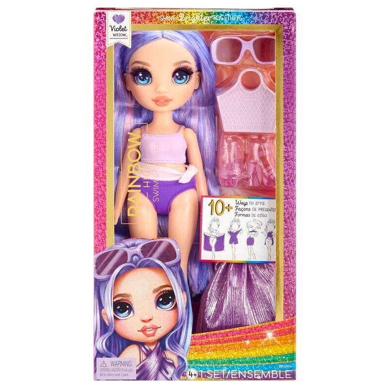 Rainbow High Swim & Style - Violet (Purple), Puppe_0