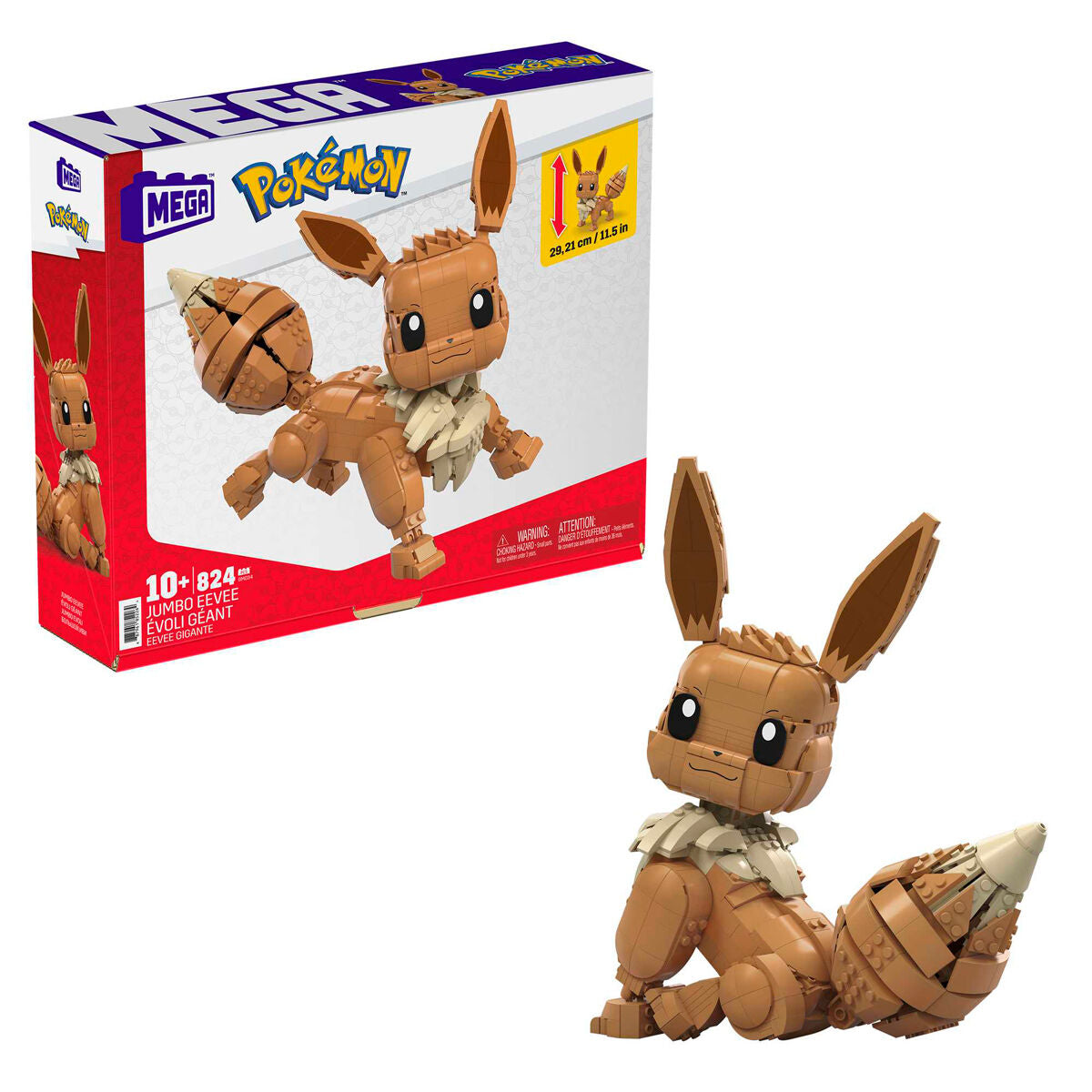 Pokémon Jumbo Evoli, Konstruktionsspielzeug_0