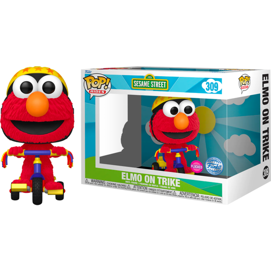 Figura POP Rider Barrio Sesamo Elmo on Trike Exclusive_0