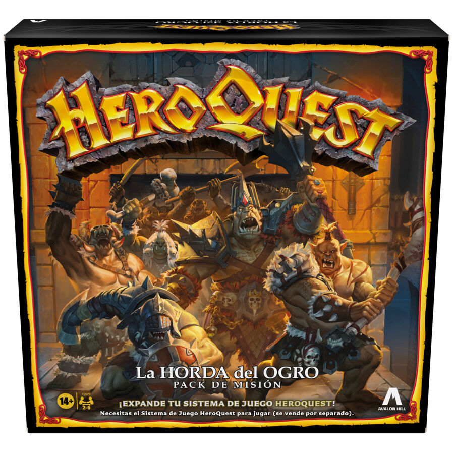 Expansion juego mesa La Horda del Ogro Heroquest español_0
