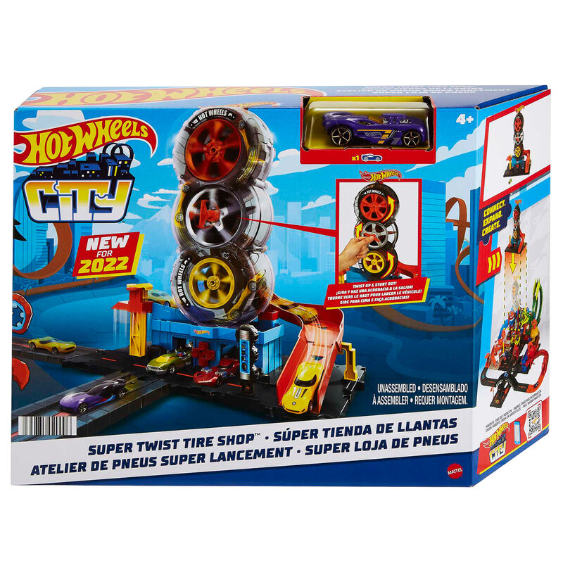 Edifício de Brinquedo Hot Wheels / Preto / HDP02_0
