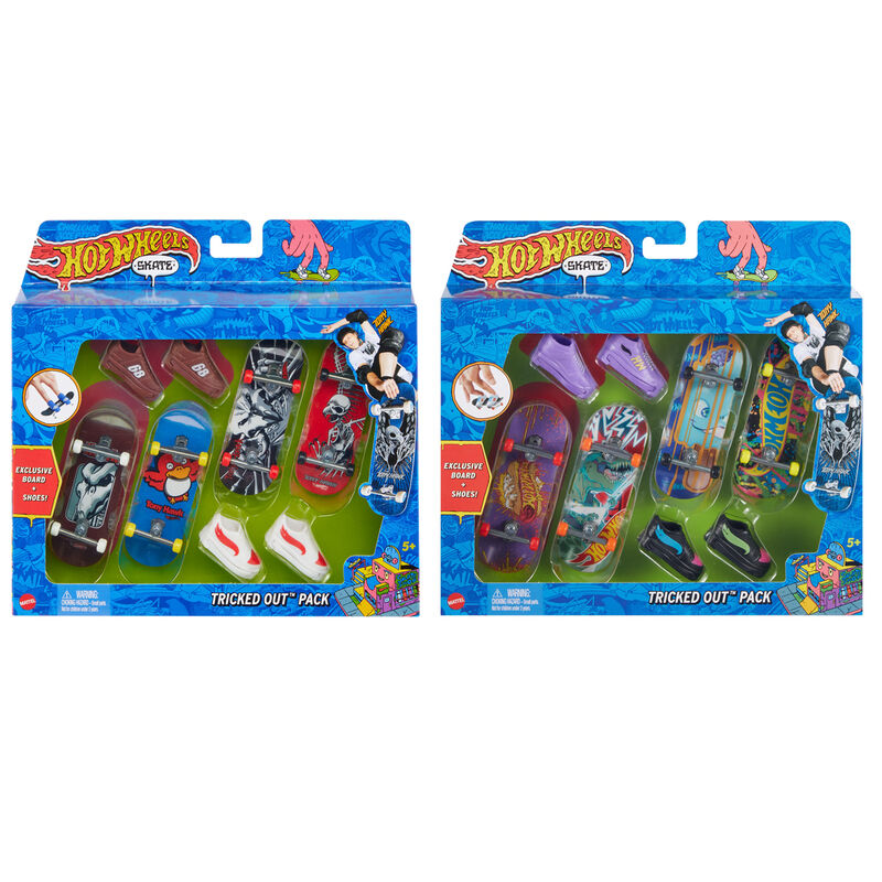 Blister 4 Skates Hot Wheels surtido_0