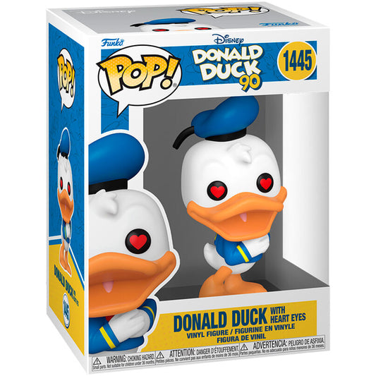 Figura POP Disney 90th Anniversary Donald Duck with heart eyes_0