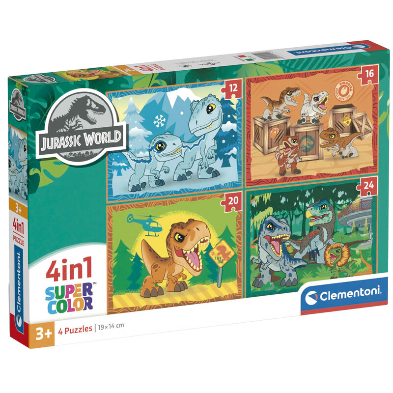 Puzzle Jurassic World 12-16-20-24pzs_0