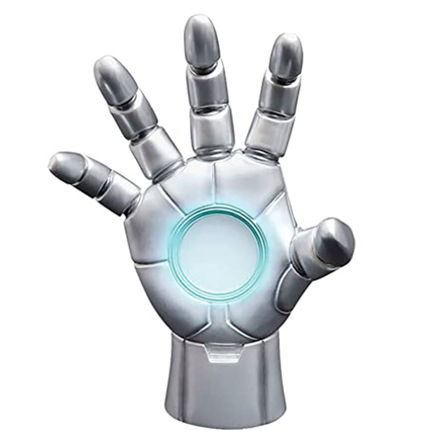 Estatua Heroic Hands Grey Armor Iron Man Marvel 25cm_0