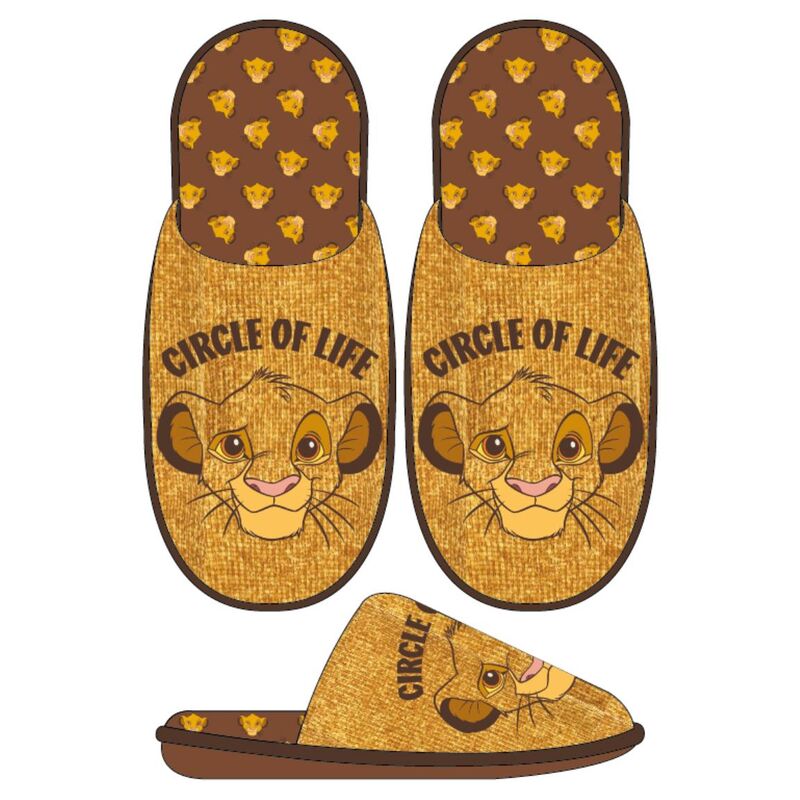 Pantuflas El Rey Leon Disney adulto_0