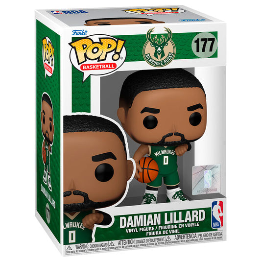 Figura POP NBA Milwukee Buck Damian Lillard_0