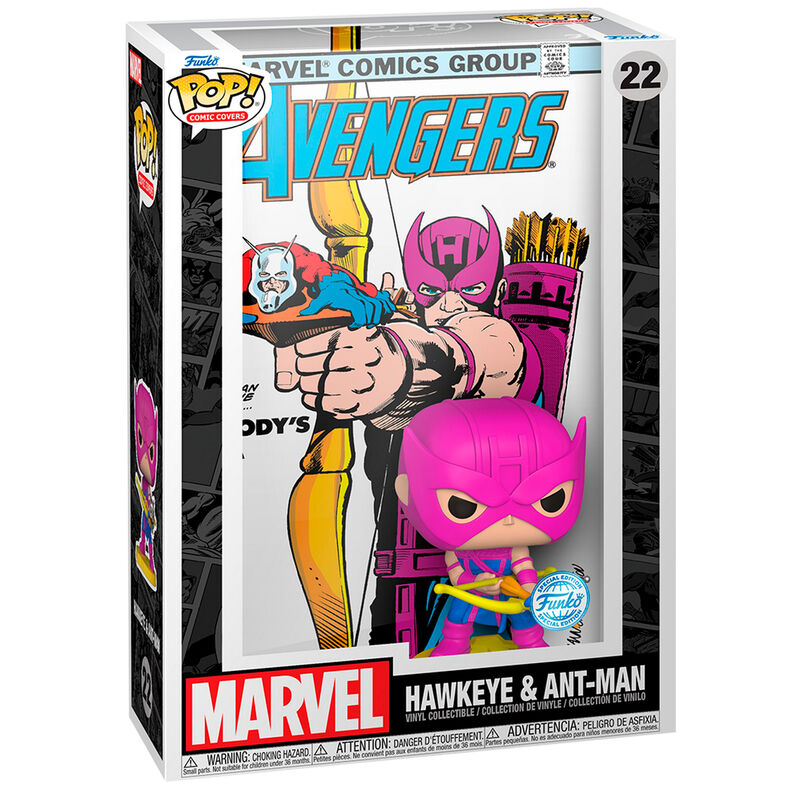 Figura POP Comic Cover Marvel Avengers Hawkeye & Ant-Man Exclusive_0
