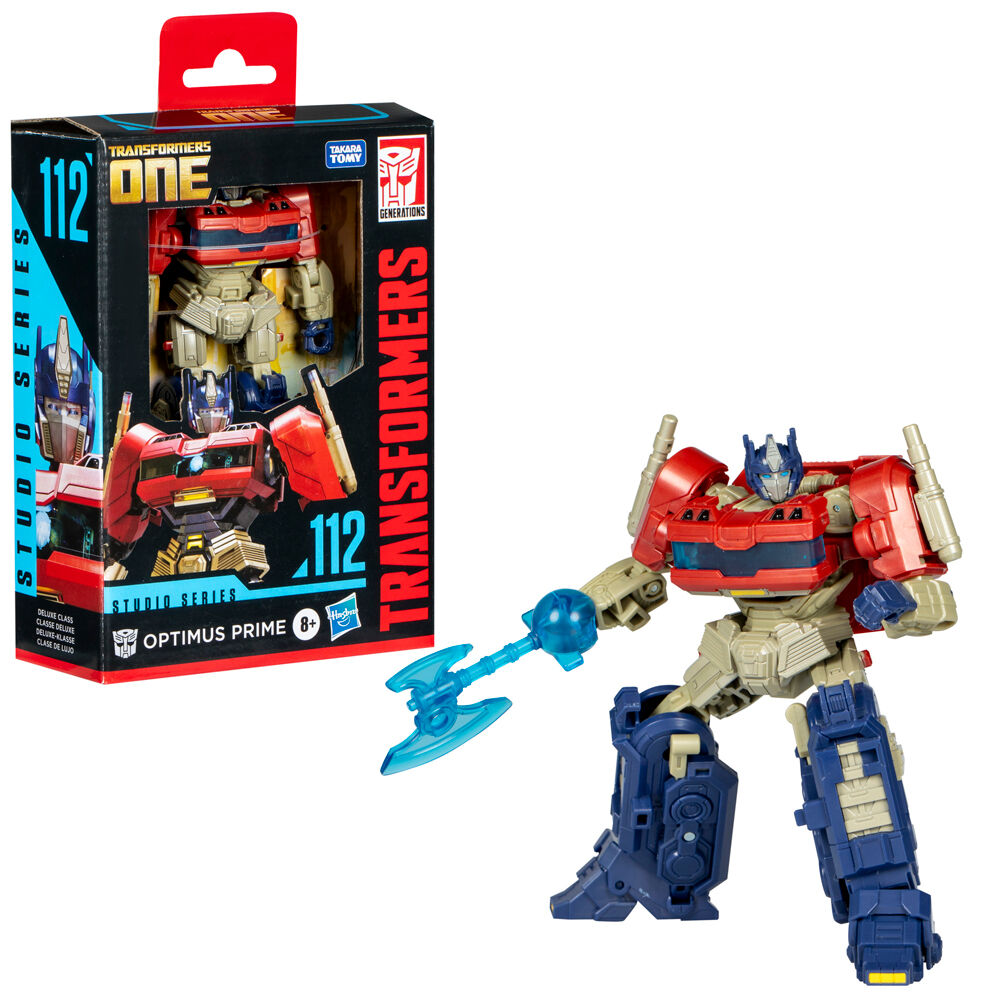 Figura Optimus Prime Deluxe Class Studio Series Transformers 11cm_0