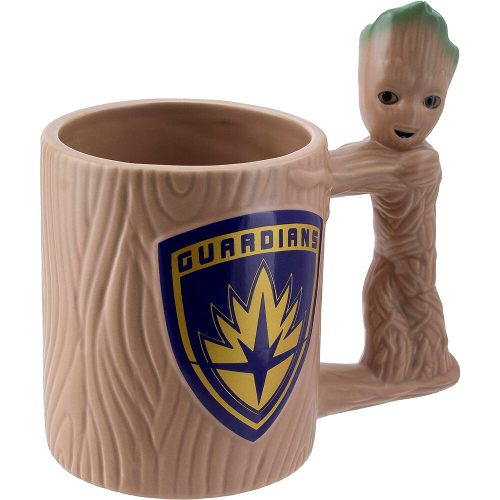 Taza 3D Groot Guardianes de la Galaxia Marvel 300ml_0