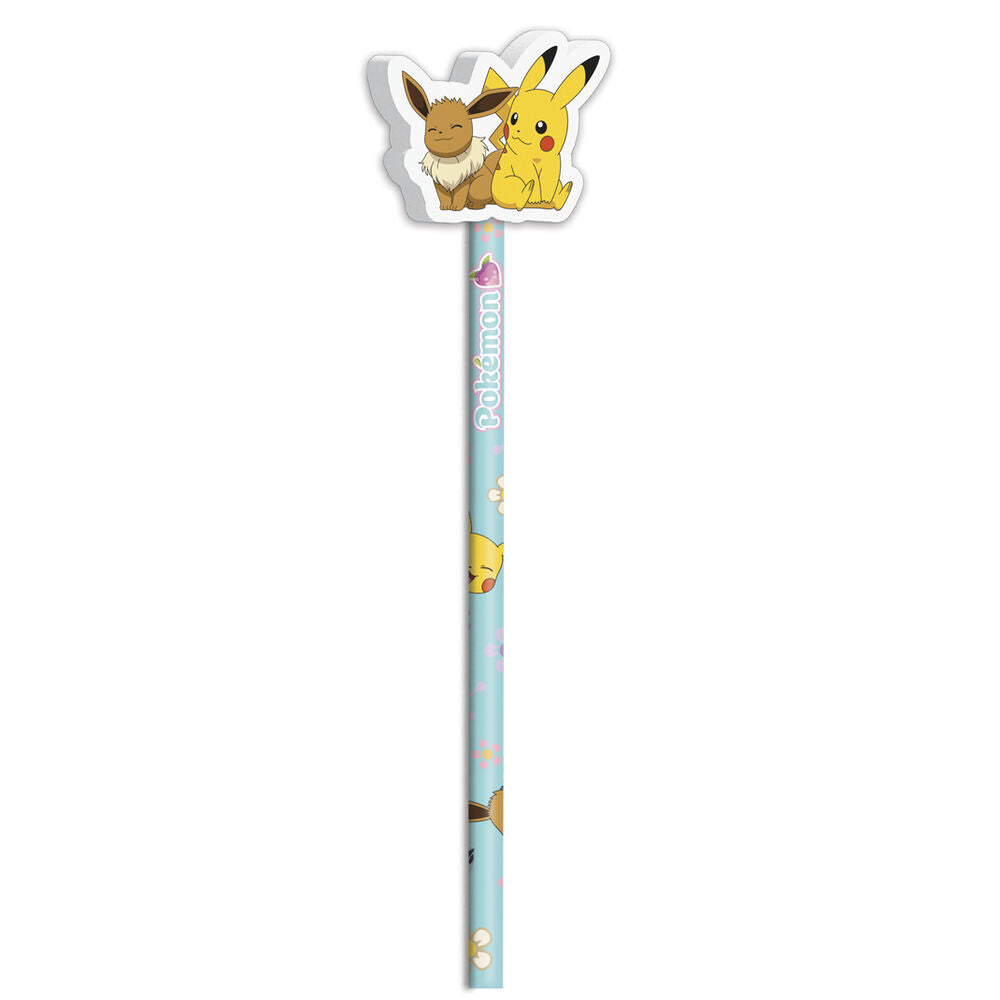 Set 3 lapices Flowers Pokemon_0