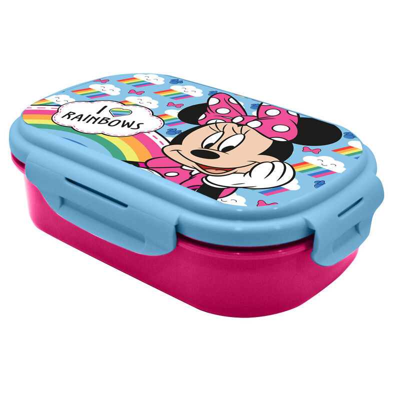 Sandwichera + cubierto Minnie Disney_0