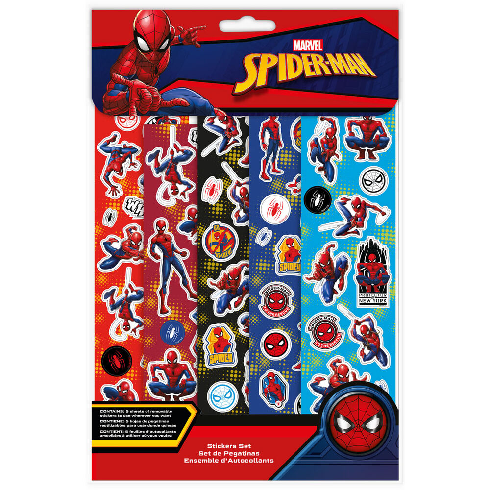 Set pegatinas Spiderman Marvel_0