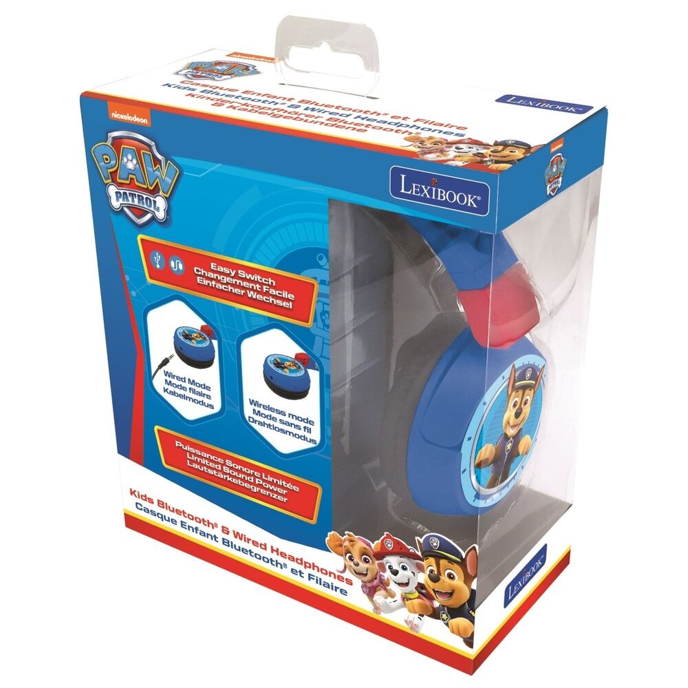 Auriculares inalambricos para niños Patrulla Canina Paw Patrol_0