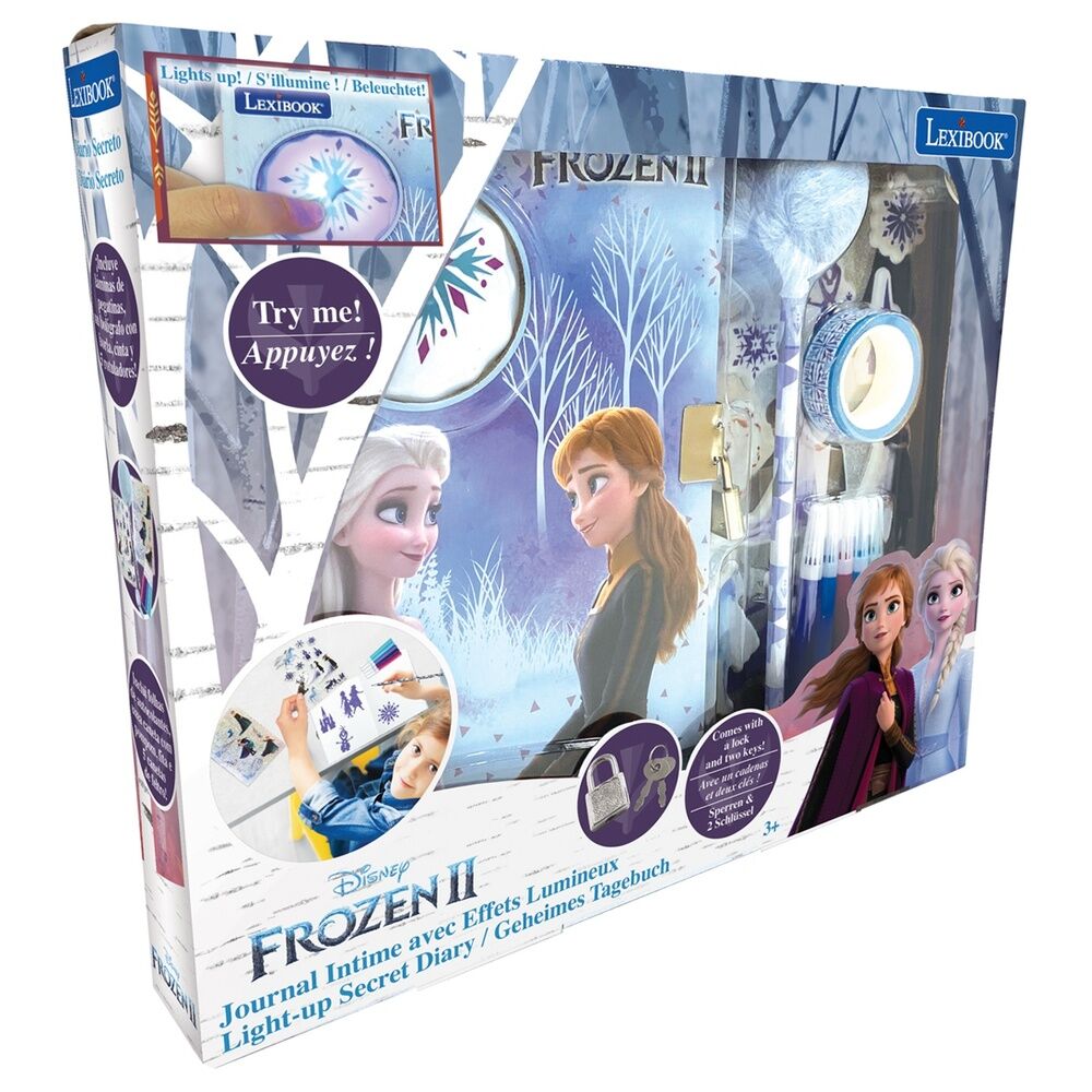 Diario secreto electronico Frozen Disney_0