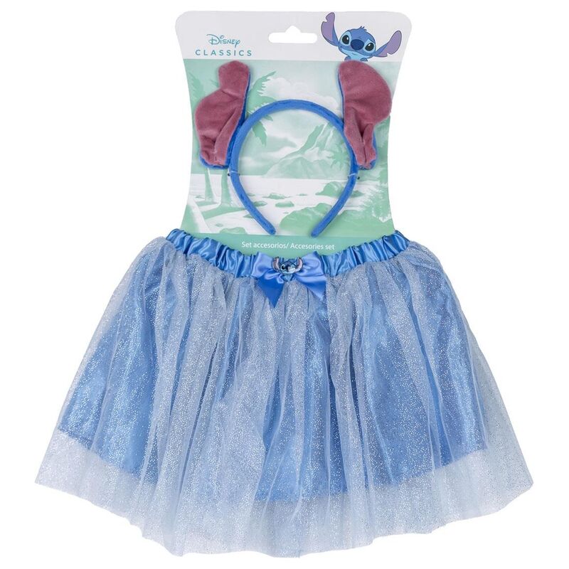 Set diadema + tutu Stitch Disney_0
