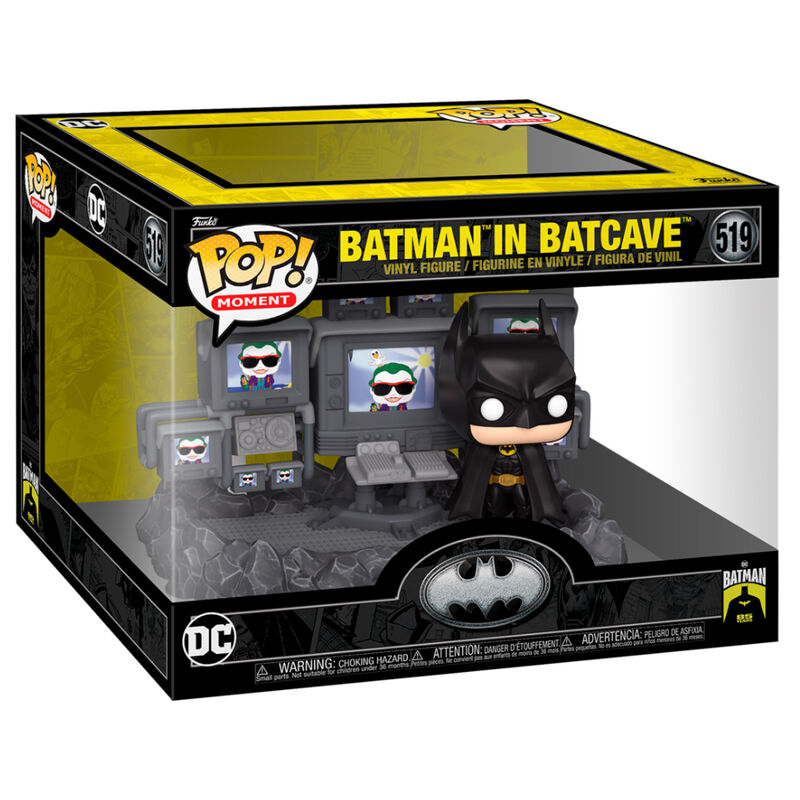 Figura POP Moments DC Comics Batman in Batcave_0