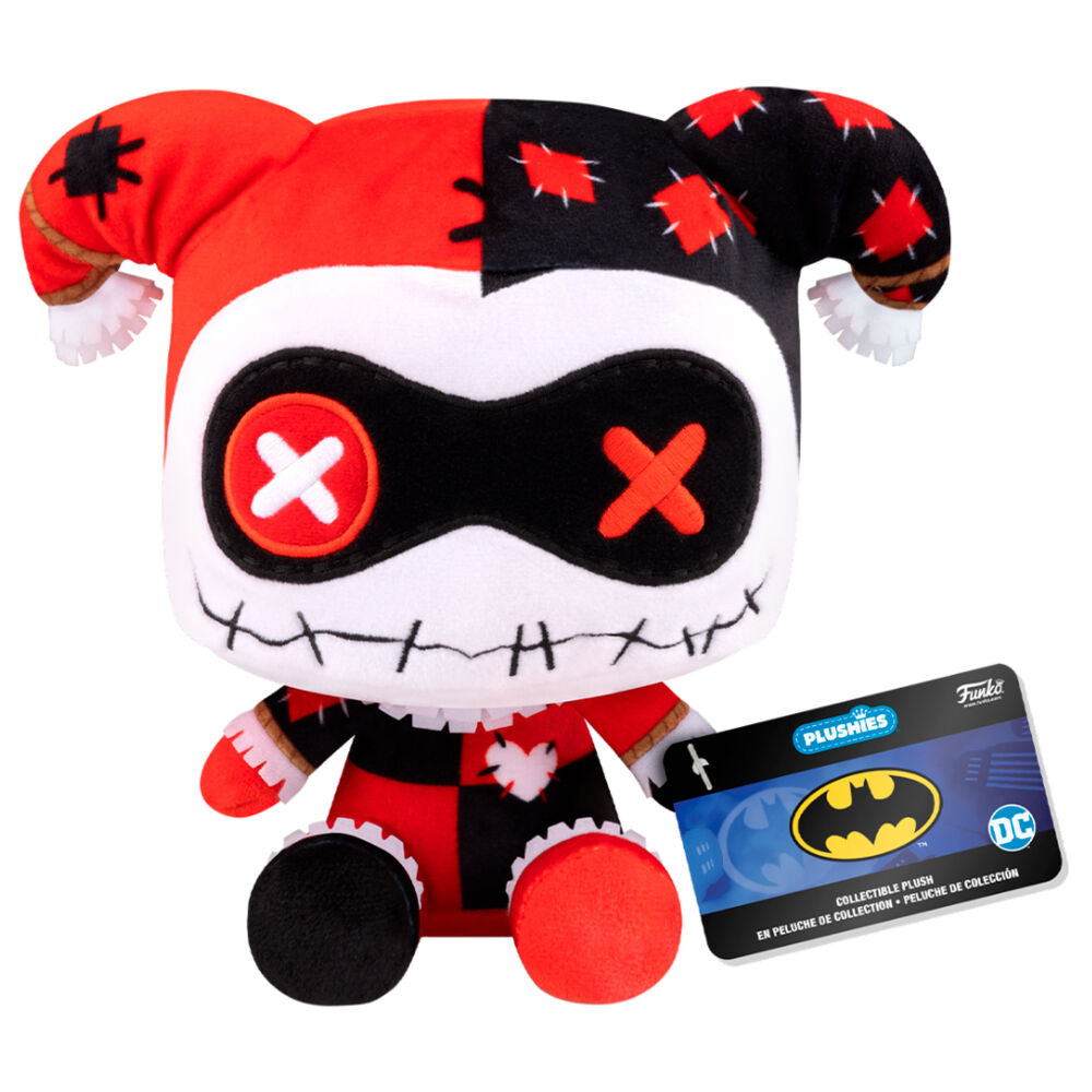 Peluche Harley Quinn Patchwork DC Comics 17,5cm_0