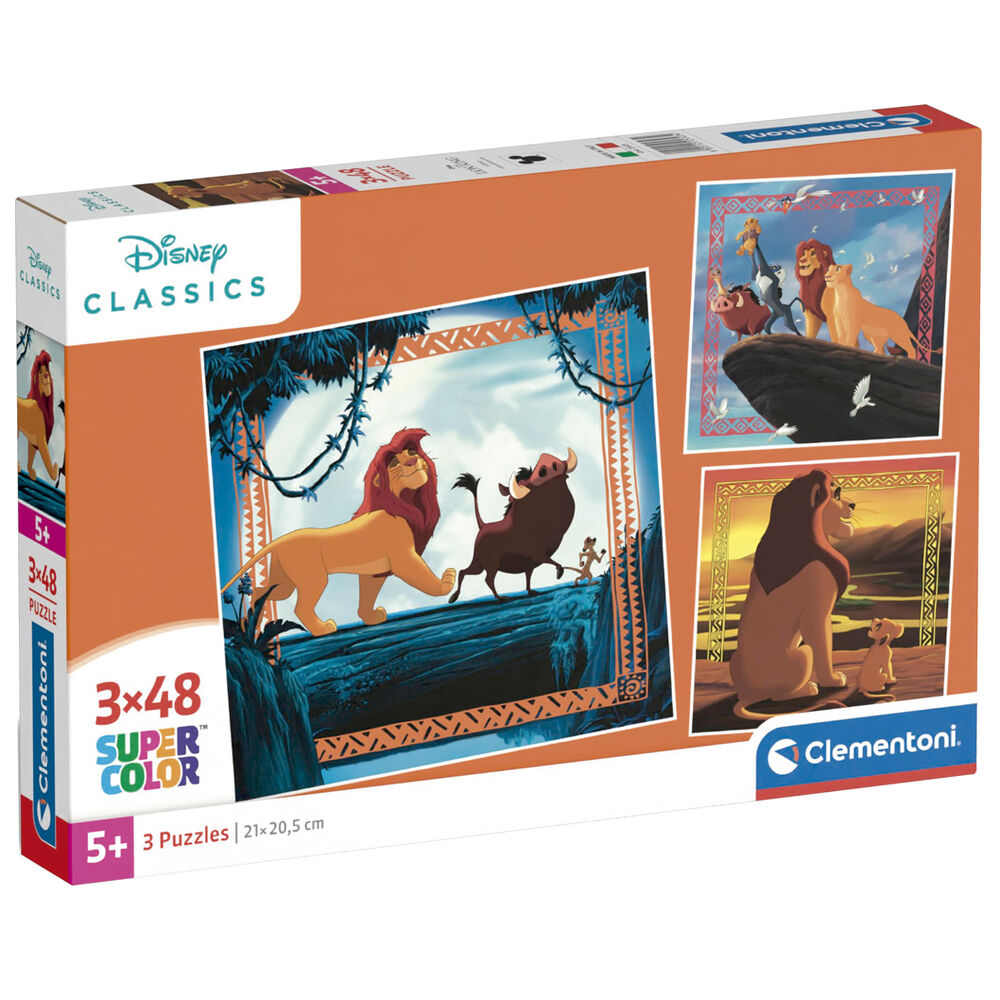 Puzzle El Rey Leon Disney 3x48pzs_0
