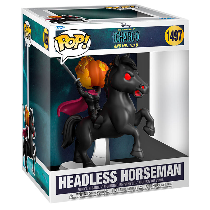 Figura POP Rides Deluxe Disney The Adventure of Ichabod And Mr. Toad Headless Horseman_0