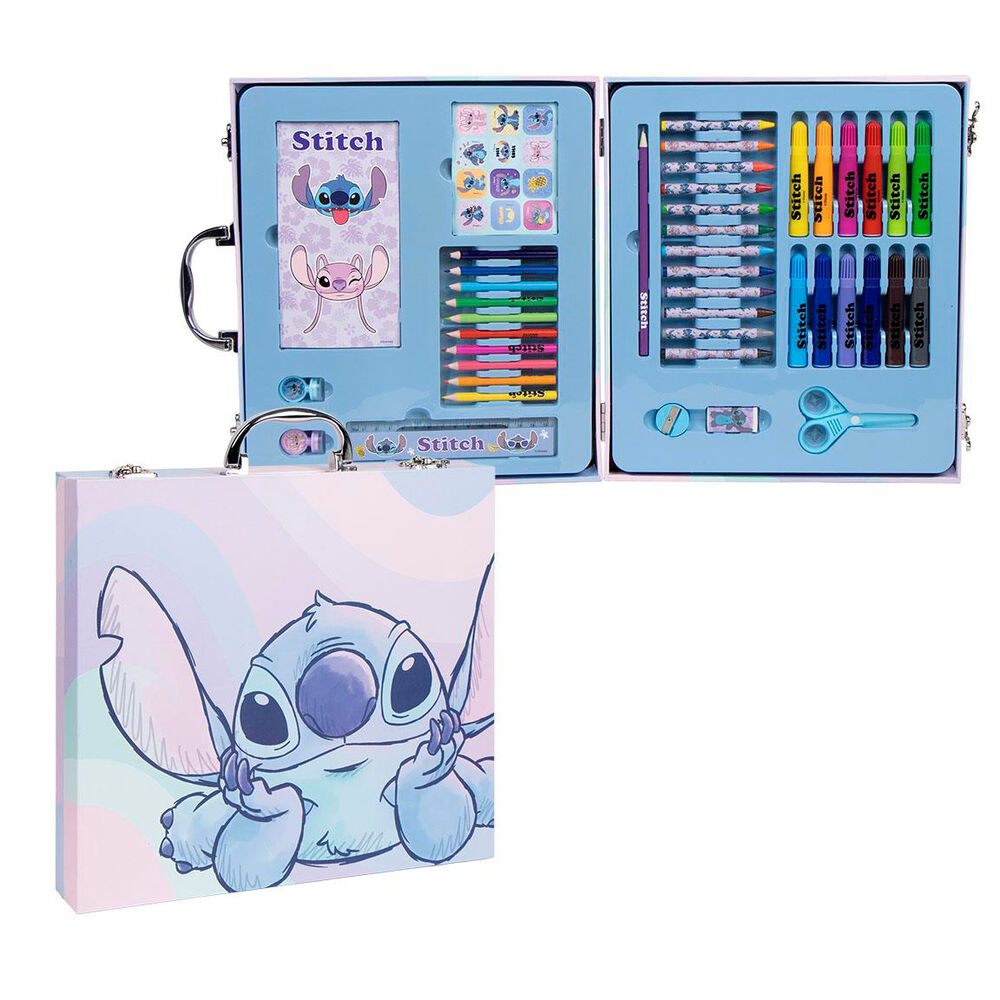 Maletin papeleria coloreable Stitch Disney_0