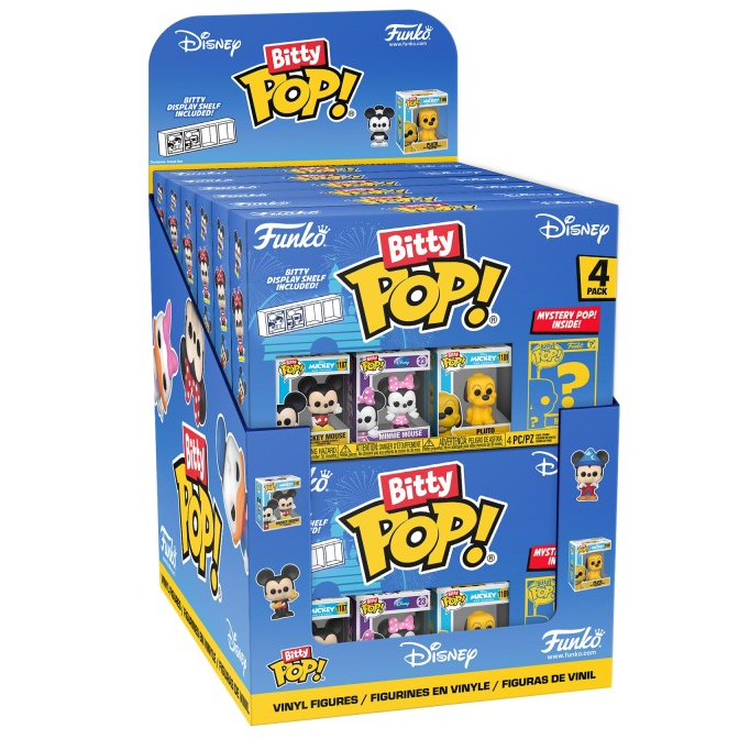 Blister 4 figuras Bitty POP Disney Classic surtido_0