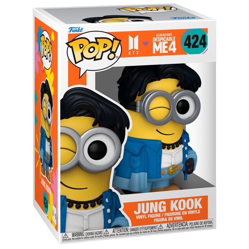 Figura POP Gru Mi Villano Favorito 4 Jung Kook Minion_0
