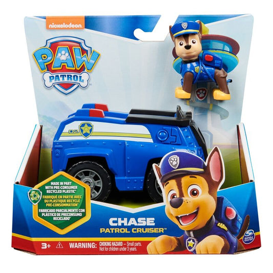 Paw Patrol - Polizei-Fahrzeug mit Chase-Figur, Spielfahrzeug_0