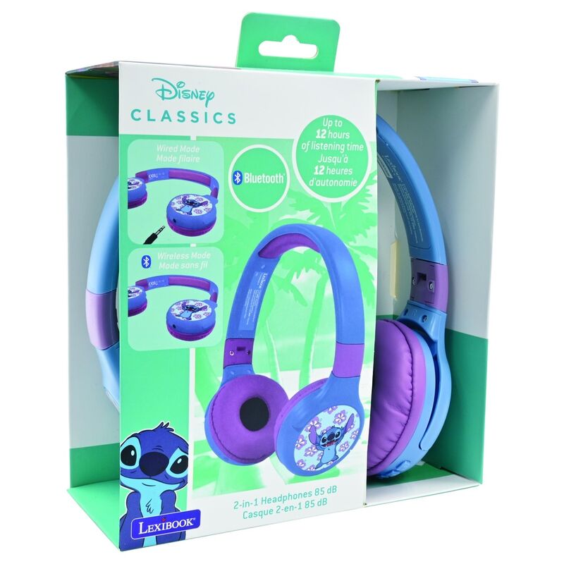 Auriculares inalambricos Bluetooth Stitch Disney_0