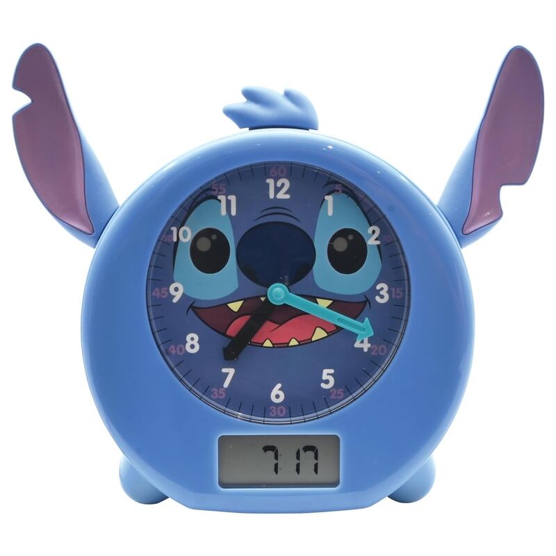 Reloj educativo cuentacuentos y luces Stitch Disney ingles_0