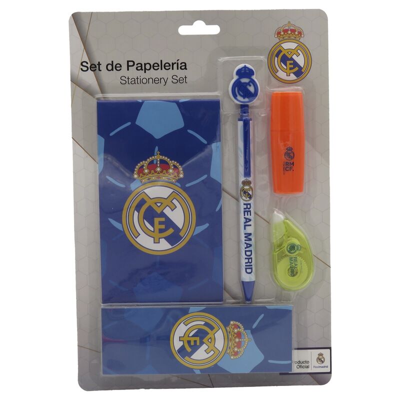 Set papeleria Real Madrid 5pzs_0