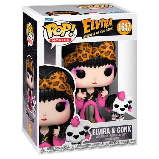 Figura POP Elvira Mistress of the Dark Elvira & Gonk_0