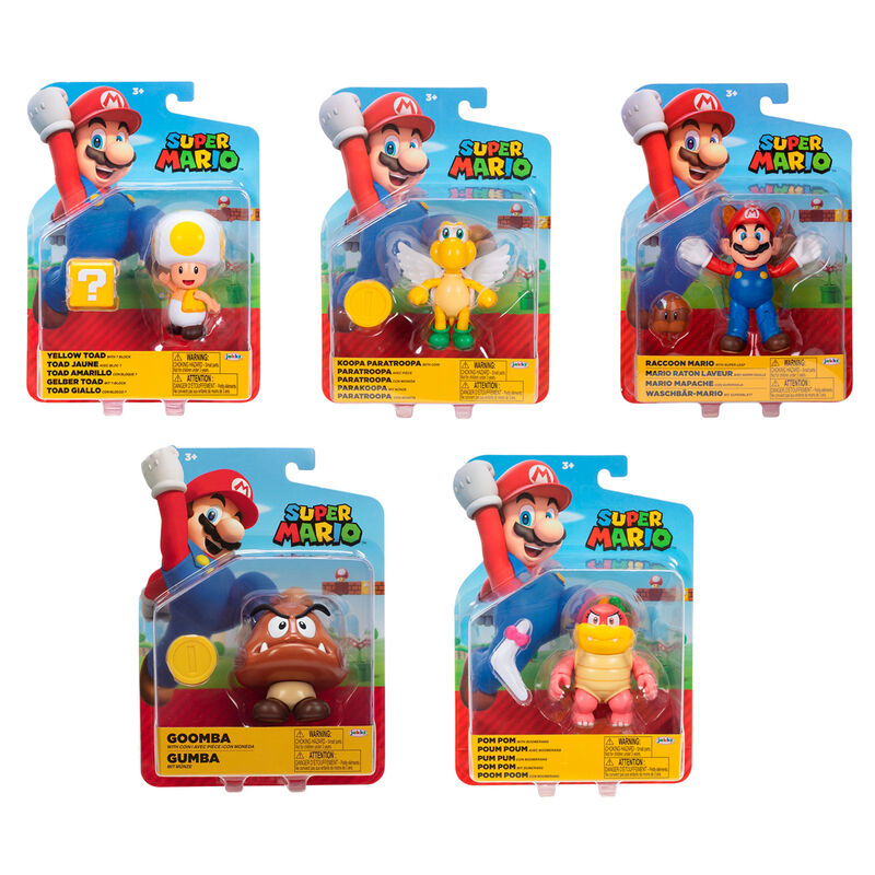 Figura wave 39 Super Mario Bros 10cm surtido_0