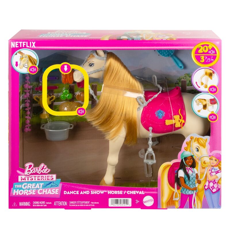 Barbie Mysteries: Die große Pferdejagd - Tanz und Show Pferd, Spielfigur_0