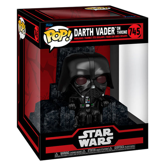 Figura POP Deluxe Star Wars Darth Vader on Throne_0