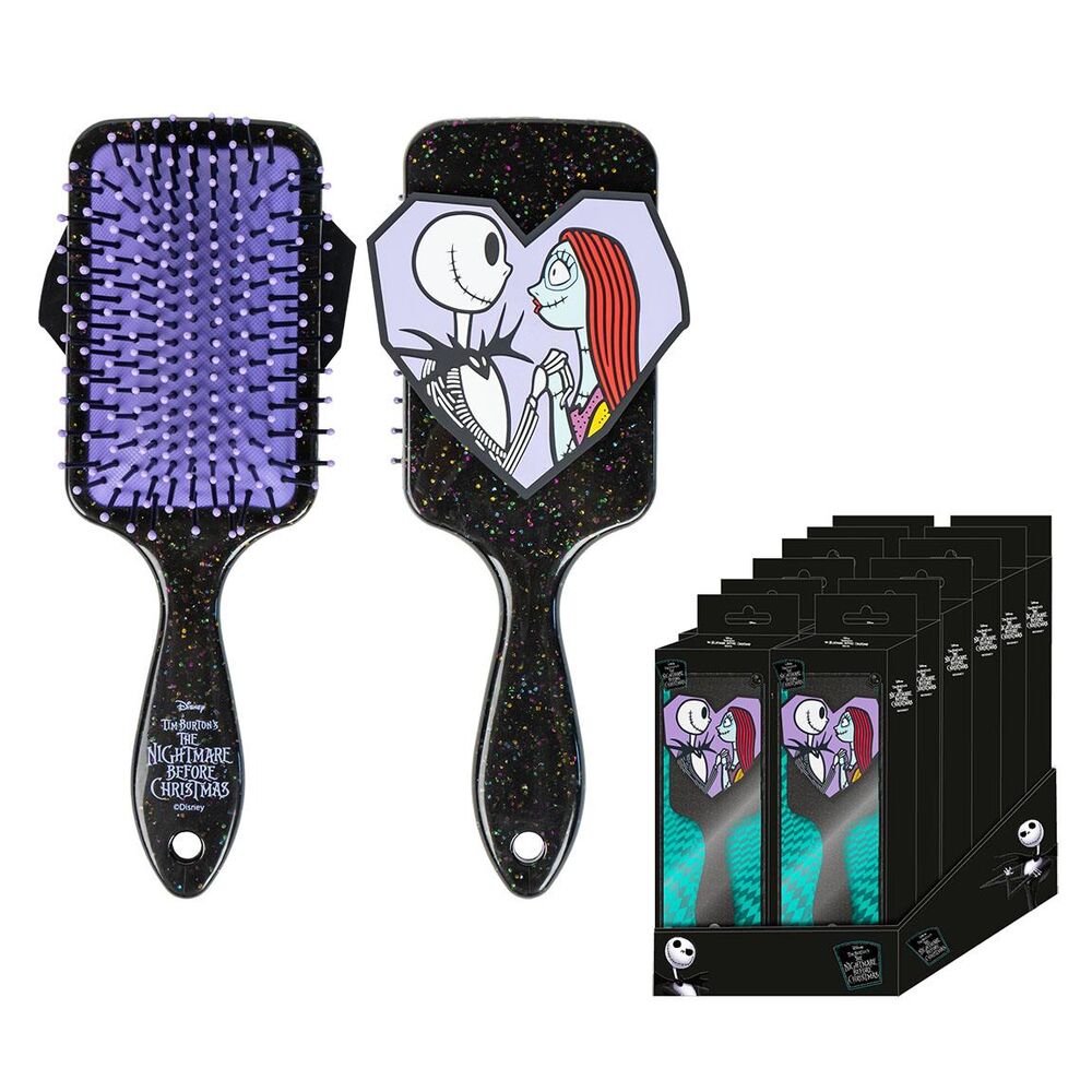 Cepillo pelo Jack & Sally Pesadilla Antes de Navidad Disney_0