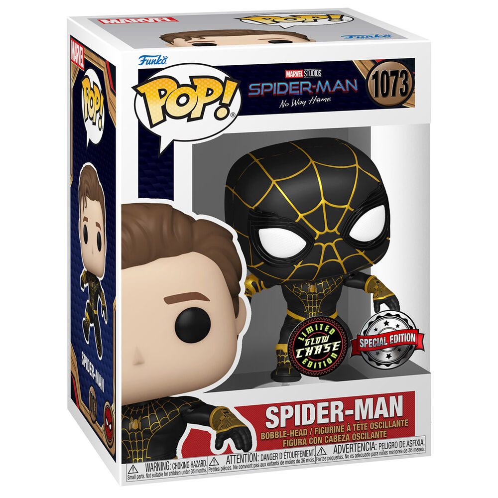Figura POP Marvel Spider-Man No Way Home Spider-Man Exclusive Chase_0