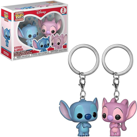 Blister llaveros Pocket POP Disney Stitch & Angel_0