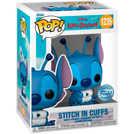 Figura POP Disney Lilo & Stitch - Stitch in Cuffs Exclusive_0