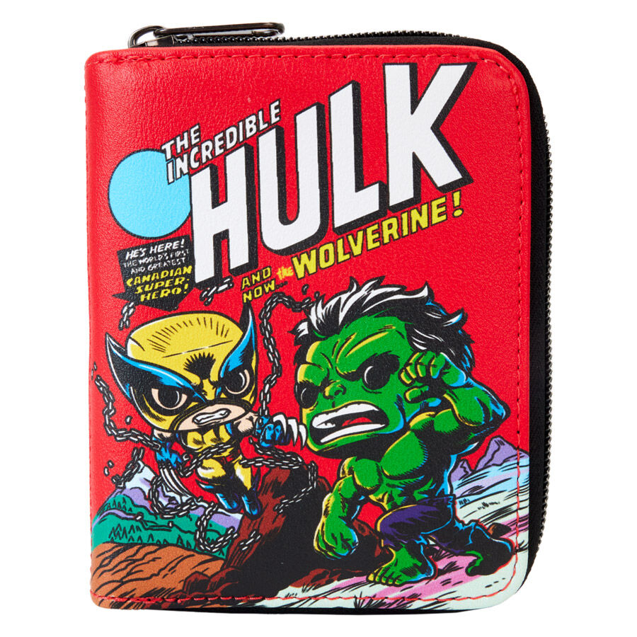 Cartera Wolverine 50th Anniversary Comic Action Marvel Loungefly_0