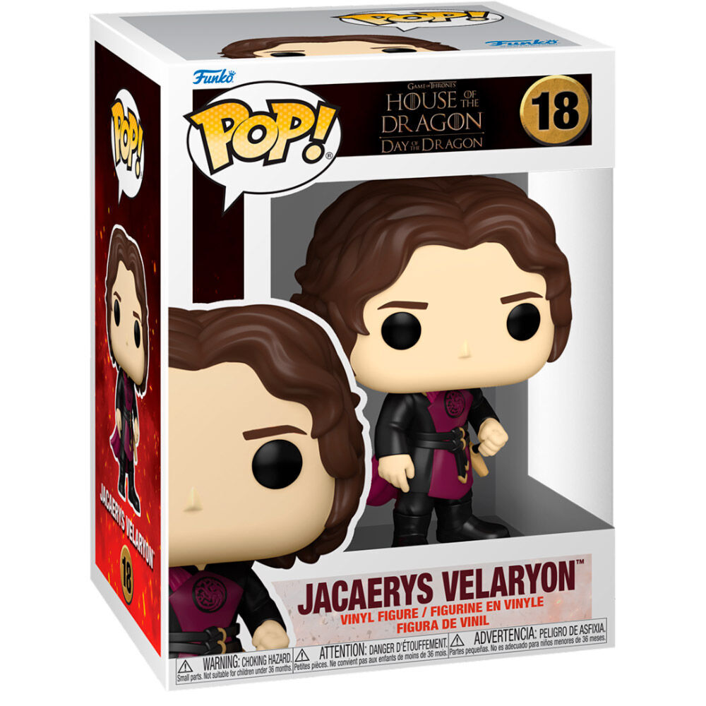 Figura POP La Casa del Dragon 3 Jarcarys Valaryon_0