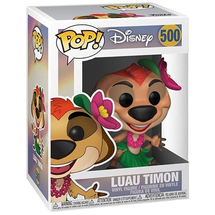 Figura POP Disney El Rey Leon Luau Timon_0