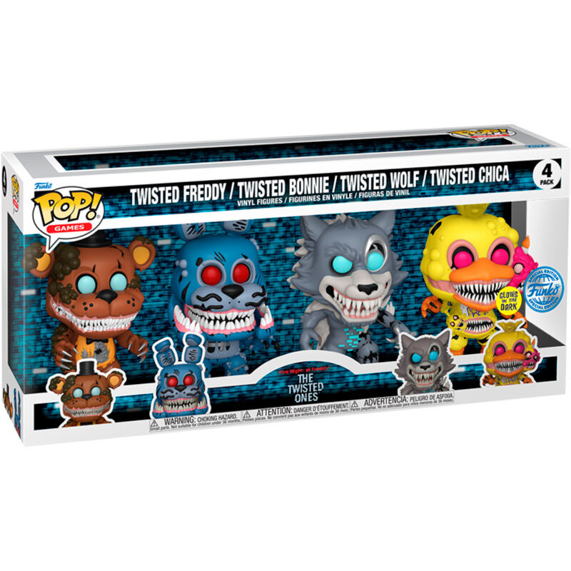 Blister 4 figuras POP Five Nights at Freddys Exclusive_0