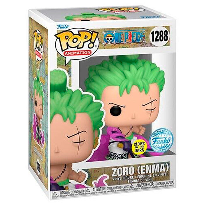 Figura POP One Piece Zoro Enma Exclusive_0