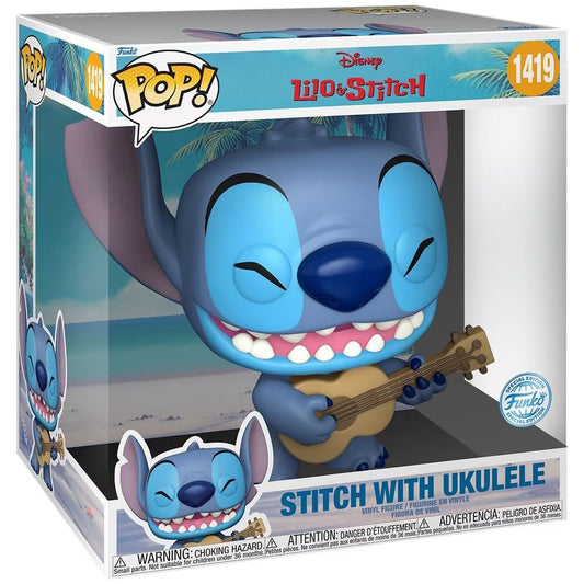 Figura POP Disney Stitch Ukelele Exclusive 25cm_0