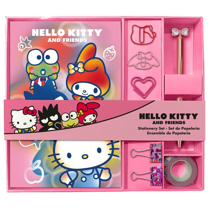 Set de Papelaria KIDS LICENSING / Rosa / Hello Kitty_0