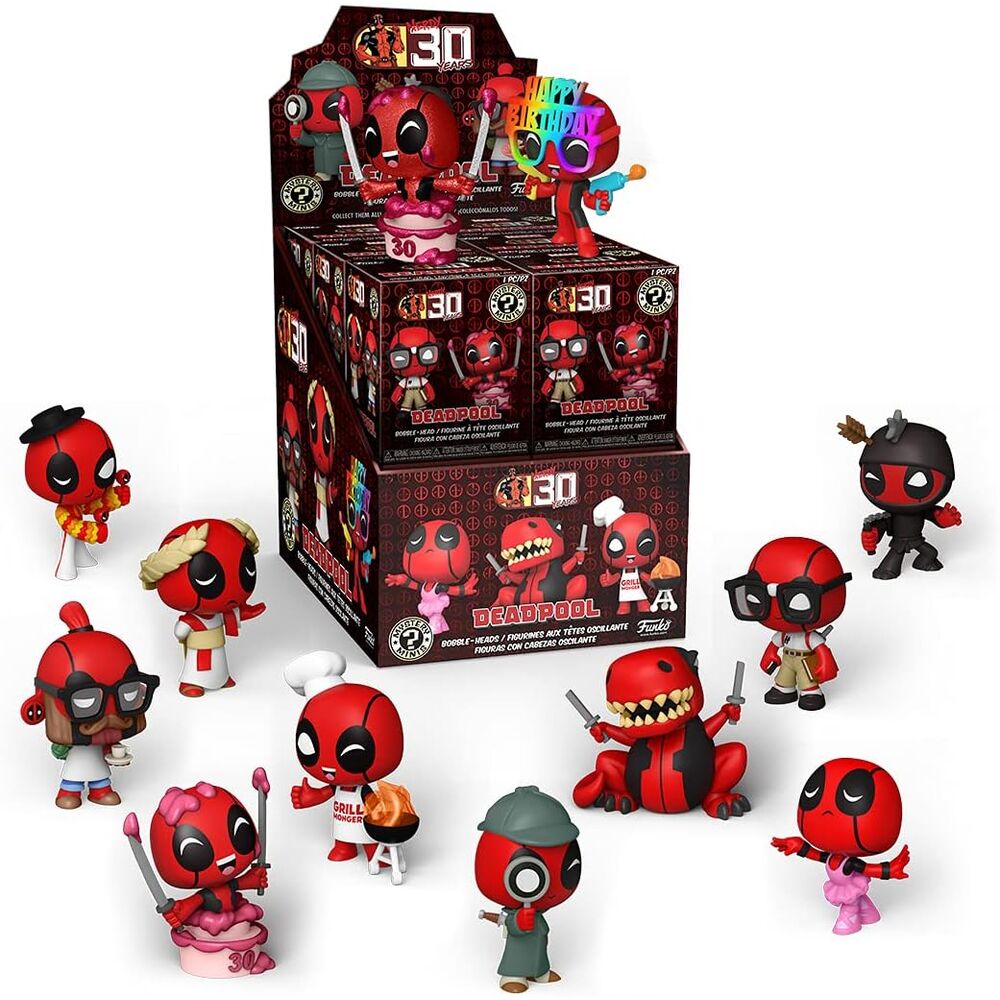 Figura Mystery Minis Marvel Deadpool 30th_0