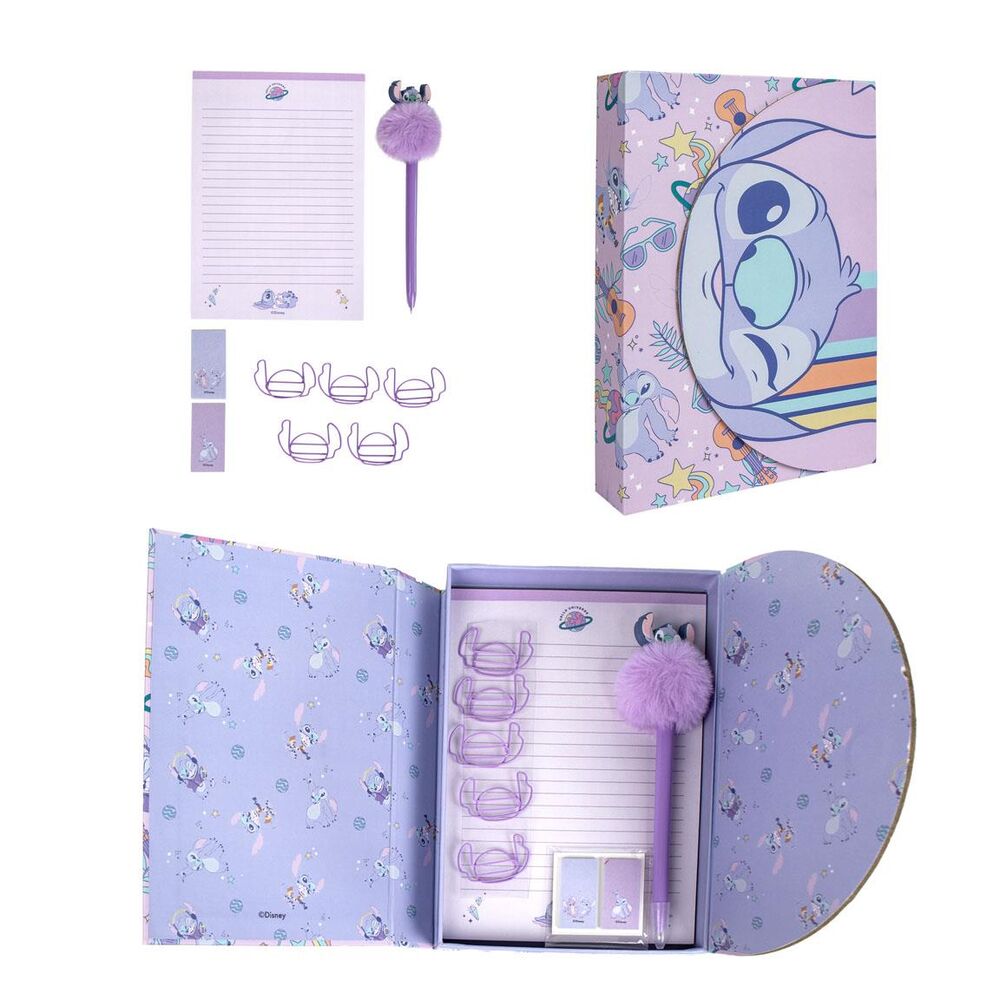 Set papeleria Stitch Disney_0
