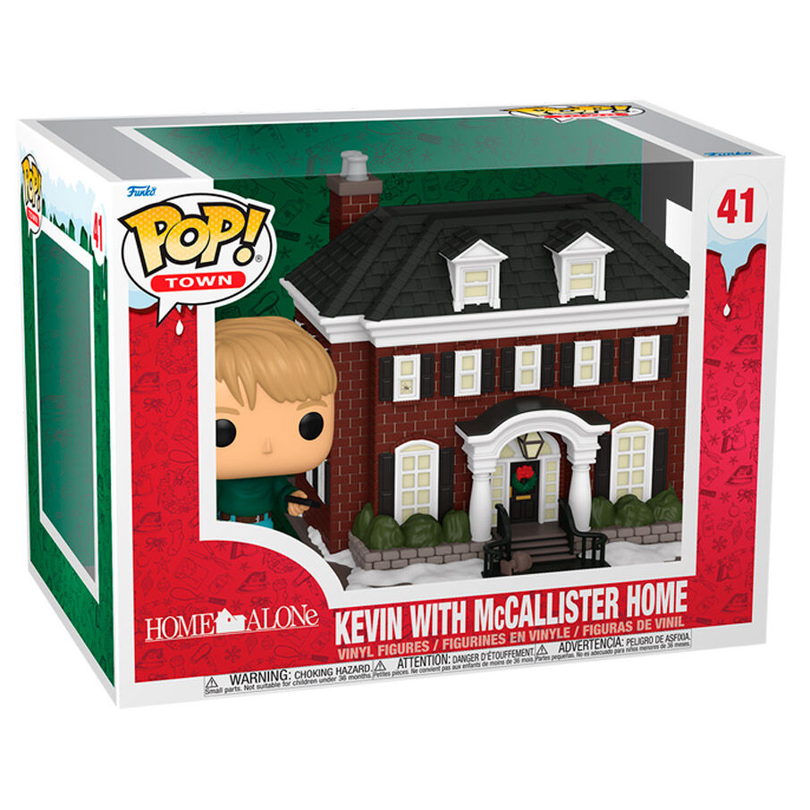 Figura POP Town Home Alone Kevin with McCallister Home_0