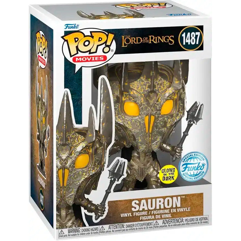 Figura POP El Señor de Los Anillos Sauron Exclusive_0